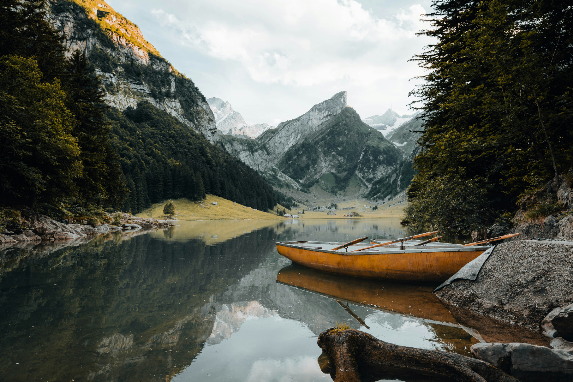 Alpine filming location in Switzerland, view 5