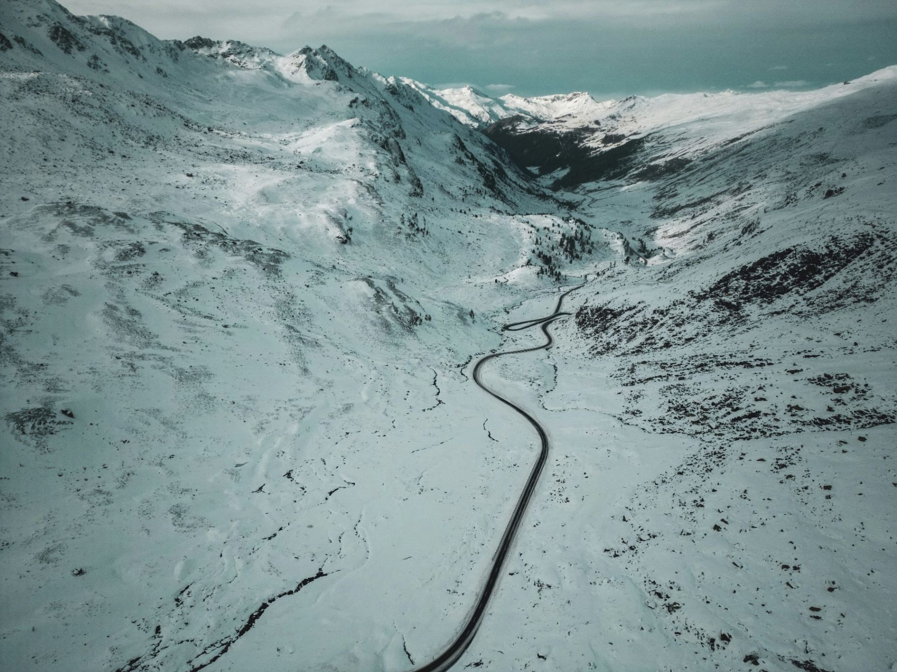 Alpine filming location in Switzerland, view 12