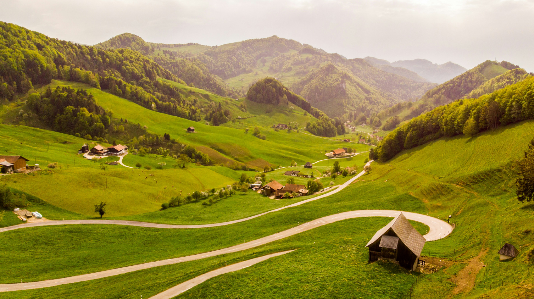Rural Drehort in der Schweiz, Ansicht 6