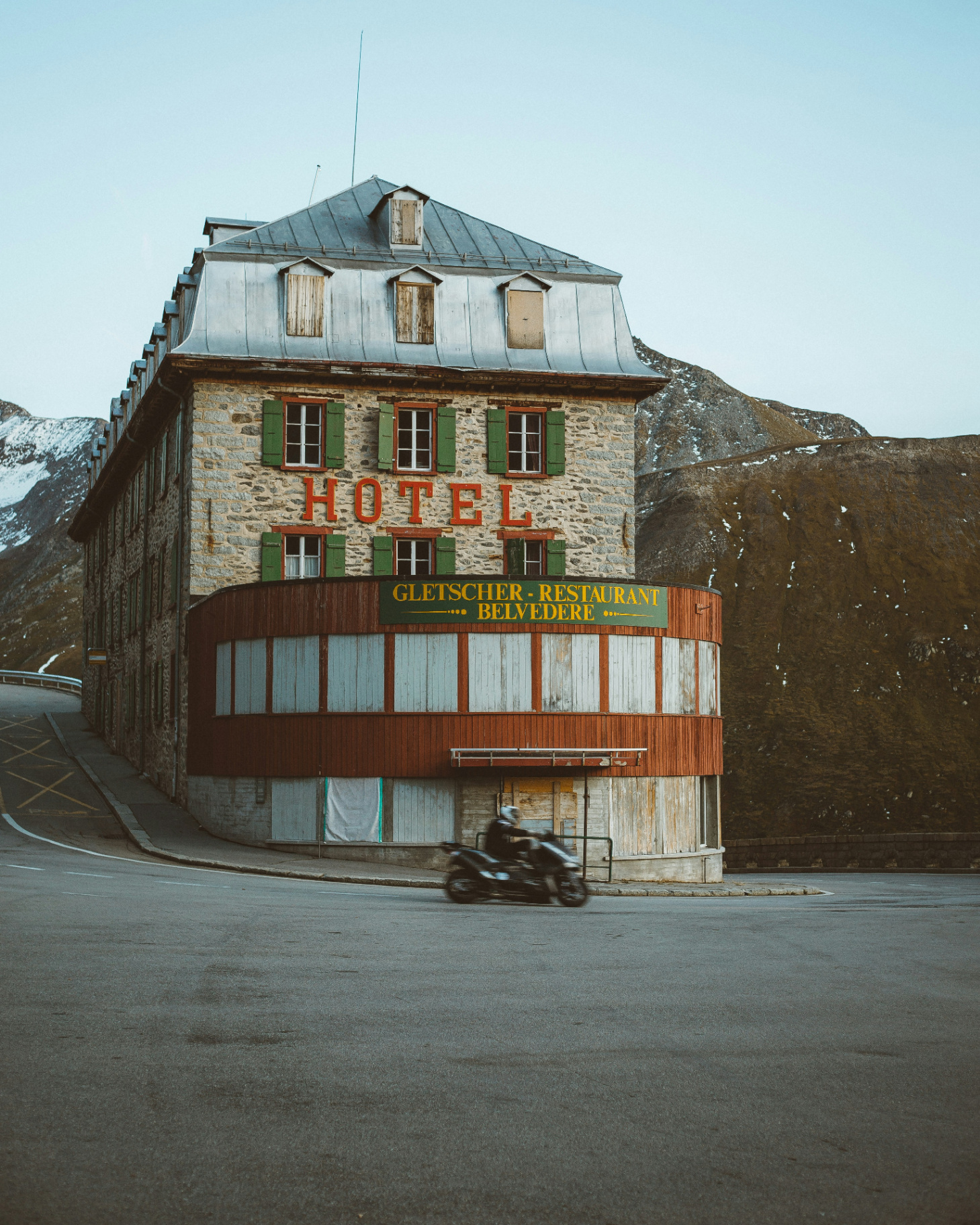 Alpine filming location in Switzerland, view 8